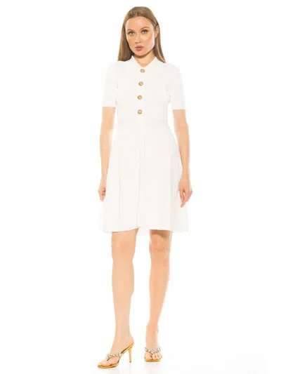 Alexia Admor Soren Dress In White