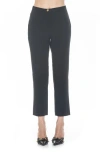 Alexia Admor Stefan Ankle Pants In Black