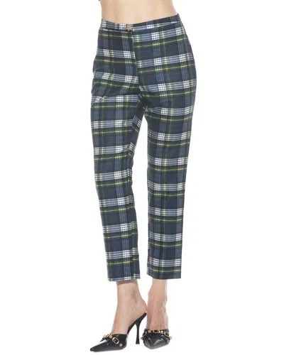 Alexia Admor Stefan Pant In Blue