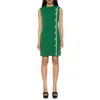 Alexia Admor Women's Armani Button Shift Dress In Green