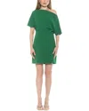 Alexia Admor Suri Draped One-shoulder Minidress In Green