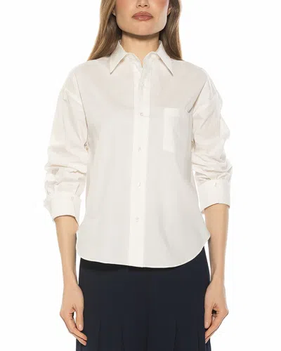 Alexia Admor Tammi Linen-blend Shirt