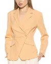 Alexia Admor Women's Tansy Draped Double Breasted Blazer