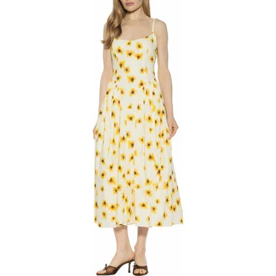 Alexia Admor Thalassa A-line Dress In Yellow