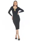 Alexia Admor Tia Dress In Black