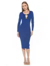 Alexia Admor Tia Dress In Blue