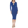 Alexia Admor Tia Dress In Cobalt