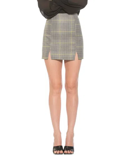 Alexia Admor Tina Mini Skirt In Grey