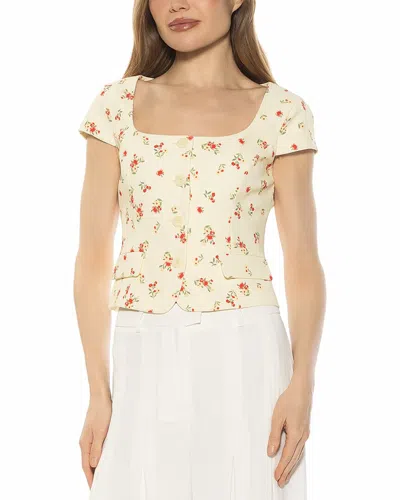 Alexia Admor Vale Vest Top In Multi