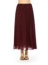 Alexia Admor Vayla Skirt In Burgundy