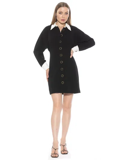 Alexia Admor Velvette Dress In Black