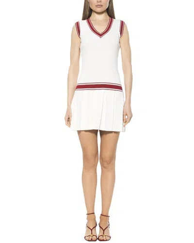 Alexia Admor Venus A-line Dress In White