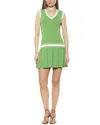 Alexia Admor Knit Drop Waist Dress In Green