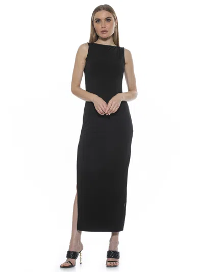 Alexia Admor Violet Dress In Black
