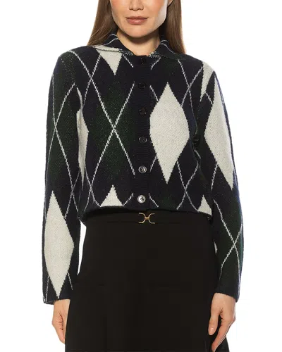 Alexia Admor Wayne Cardigan 399-green Diamond Gree In Brown