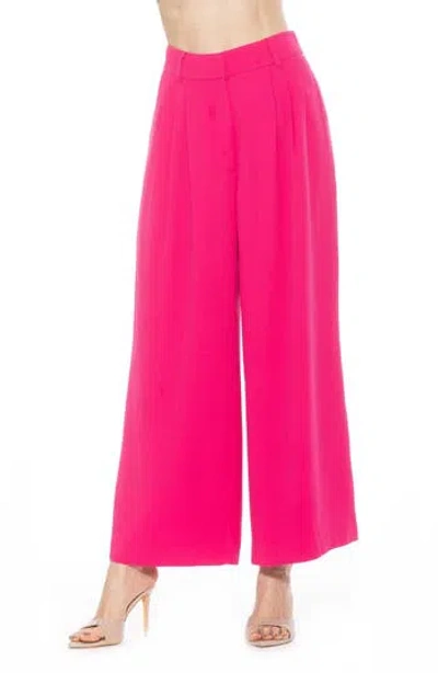 ALEXIA ADMOR ALEXIA ADMOR WIDE LEG PANTS