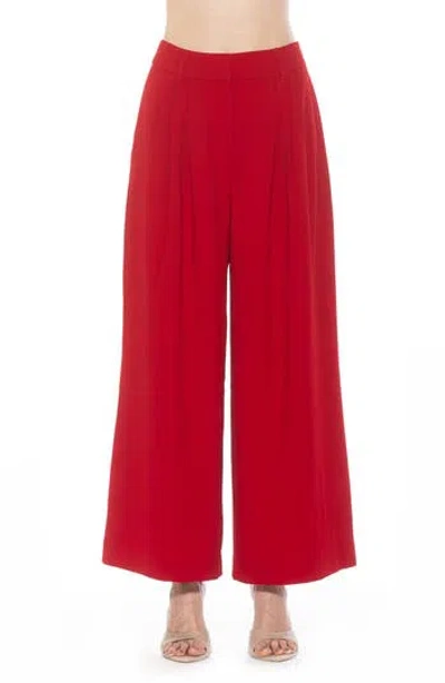 ALEXIA ADMOR ALEXIA ADMOR WIDE LEG PANTS