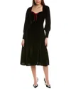 Alexia Admor Willa A-line Dress In Black