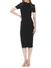 Alexia Admor Women's Adara Ribbed Midi Dress In Black