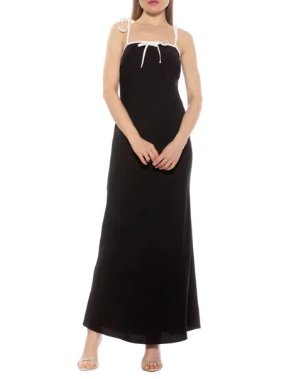 Alexia Admor Women's Alden Slip Maxi Dress In Black