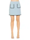 Alexia Admor Faith Skirt In Halogen Blue