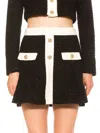 Alexia Admor Alison Mini Skirt In Black
