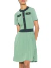 Alexia Admor Women's Anders Mini A Line Dress In Sage