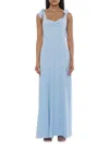 Alexia Admor Women's Arya Sweetheart Maxi Dress In Halogen Blue