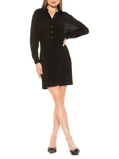 ALEXIA ADMOR WOMEN'S AVRIL BUTTON SHIRT DRESS