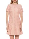 Alexia Admor Brecken Lace Dress In Pink