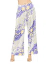 Alexia Admor Women's Cerise Floral Wide Leg Pants In Lilac Floral