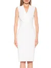Alexia Admor Women's Cora Ruched Sheath Dress In Ivory