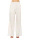 Alexia Admor Elodie Pant In Beige Stripe