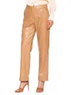 Alexia Admor Women's Faux Leather Pants In Camel