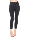 Alexia Admor Women's Freyja Button Ponte Leggings In Navy