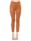 Alexia Admor Feyja Faux Suede Leggings In Camel