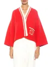 Alexia Admor Gabbi Cardigan In Red