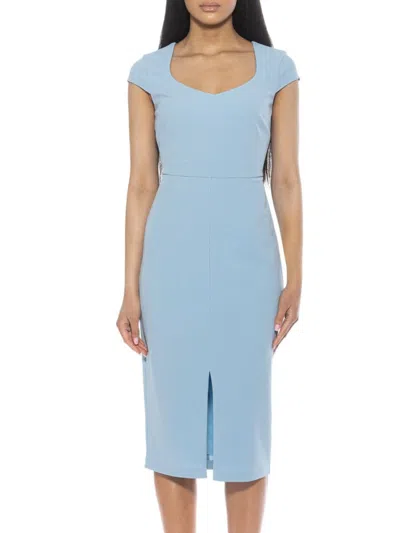 Alexia Admor Women's Gia Sheath Dress In Halogen Blue