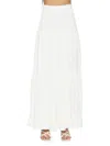 Alexia Admor Halima Maxi Skirt In Ivory