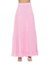 Alexia Admor Halima Maxi Skirt In Pink