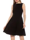Alexia Admor Women's Ida Boatneck Fit & Flare Mini Dress In Black