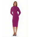 Alexia Admor Indigo Dress In Purple