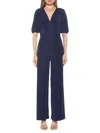 ALEXIA ADMOR WOMEN'S IVY PUFF SLEEVE WIDE LEG JUMPSUIT