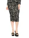 Alexia Admor Jacki Lace Midi Pencil Skirt In Black