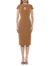 Alexia Admor Women's Janine Keyhole Midi Sheath Dress In Nude