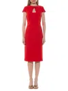 Alexia Admor Women's Janine Keyhole Midi Sheath Dress In Red