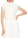 Alexia Admor Women's Jaylani Turtleneck Sweater Vest In Ivory