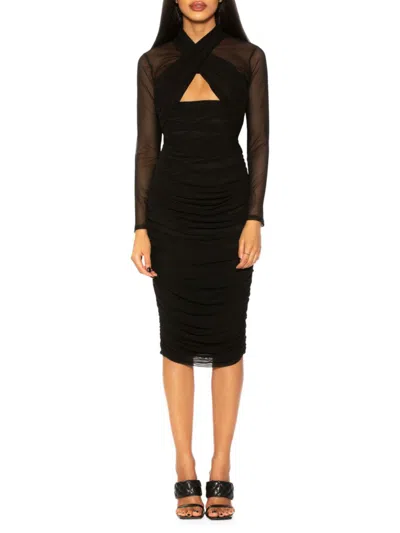 Alexia Admor Jenna Dress In Black