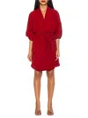 Alexia Admor Women's June Midi Wrap Dress In Red