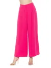 Alexia Admor Women's Kari Pleated Wide Leg Pants In Pink